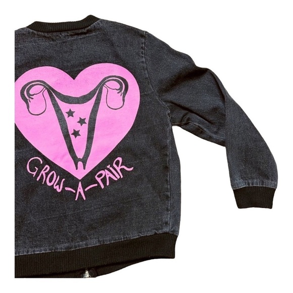 VALFRE Grow A Pair Washed Denim Jacket - Picture 4 of 6